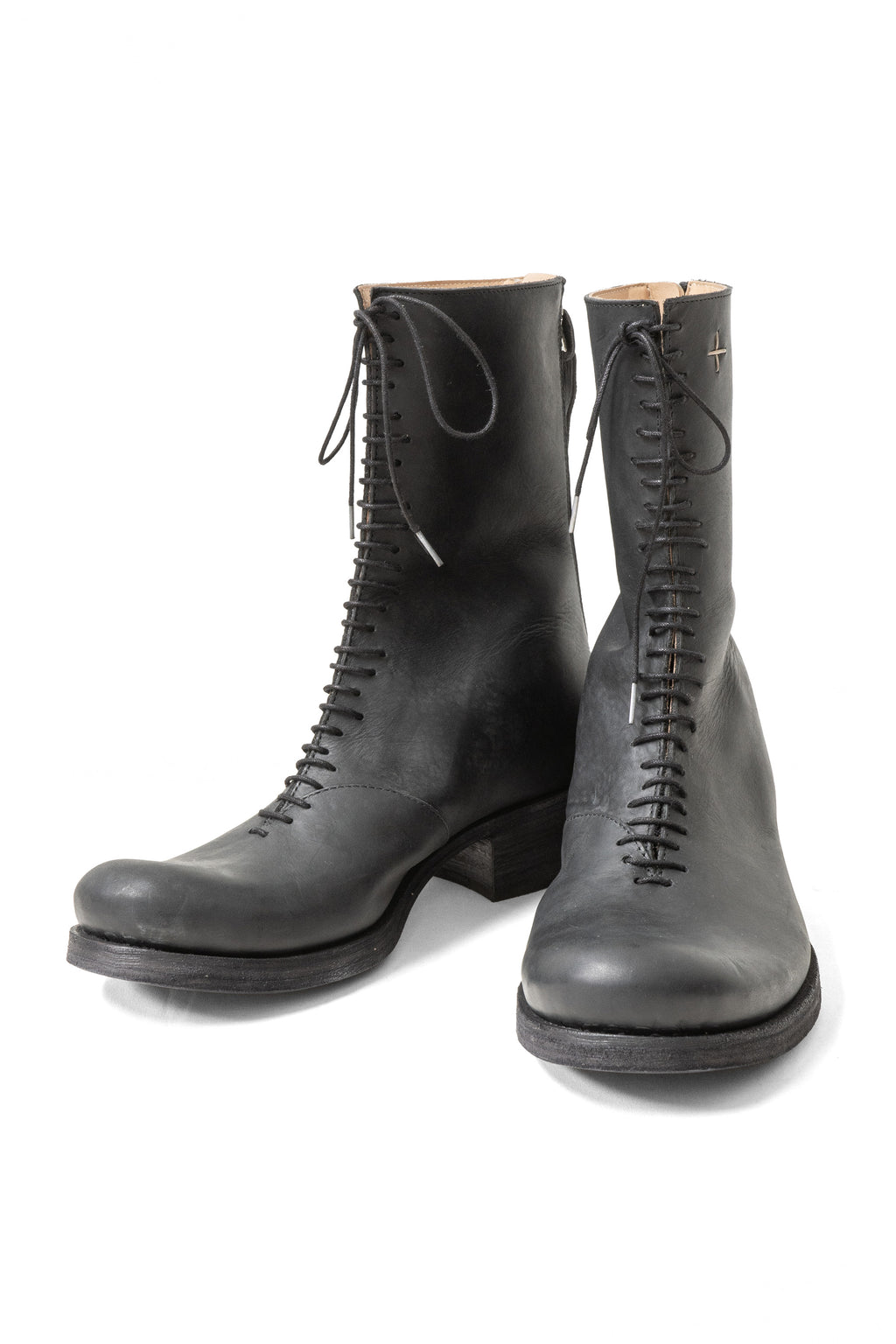 m.a+/SW6B3Z VA 1,5 wo. tall back zipper boot w/laces (Femme