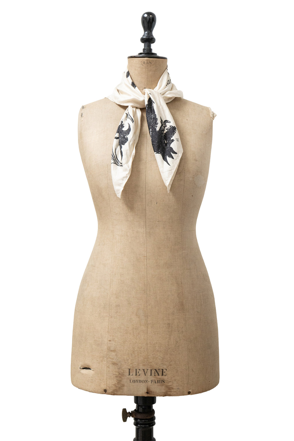 Aleksandr Manamis/NOIR NOIR HANDKERCHIEF SCARF – boutiqueW