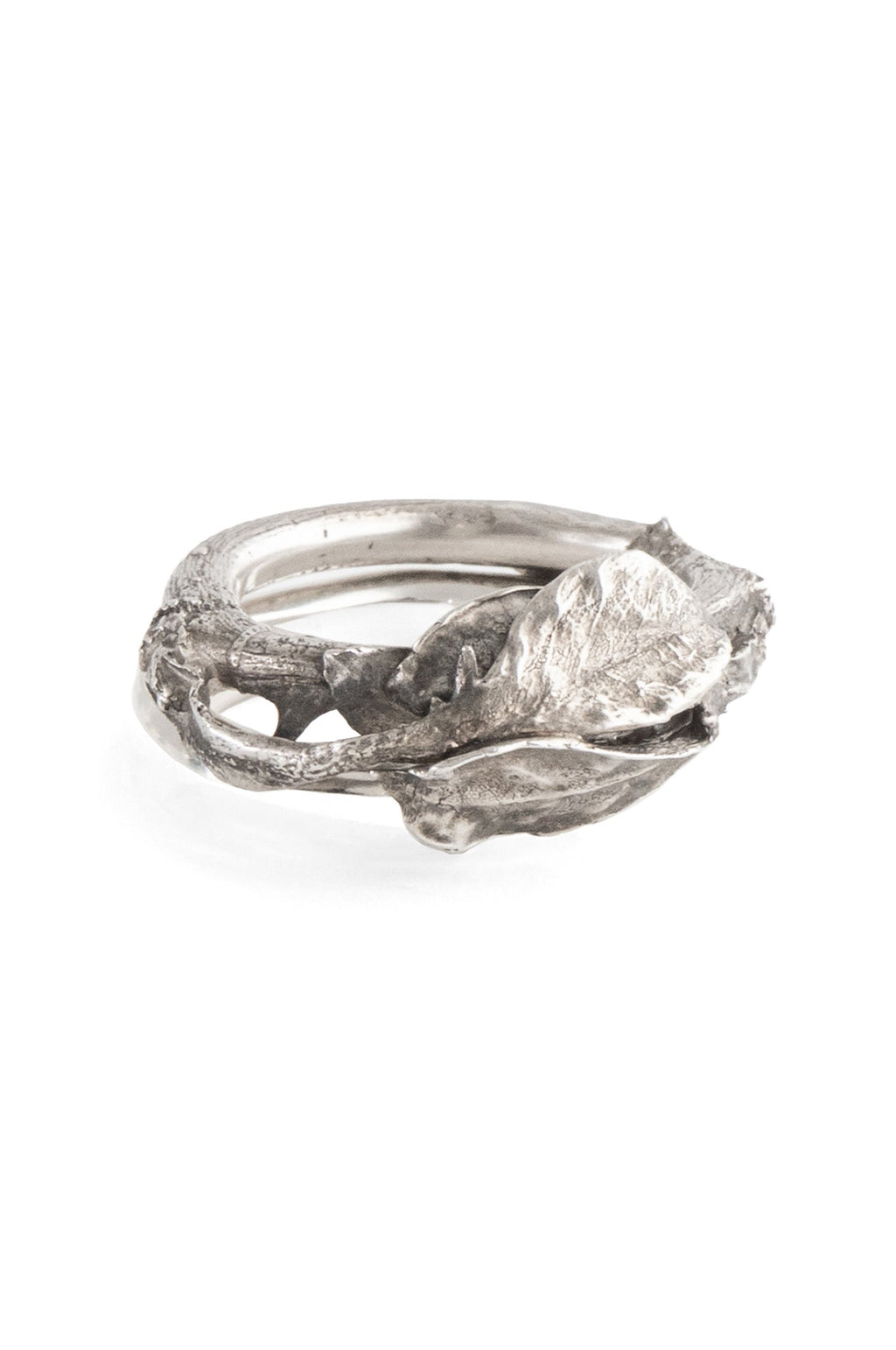 WERKSTATT:MUNCHEN/Ring M1003 SIGNET RING CLASSIC HAMMERED – boutiqueW