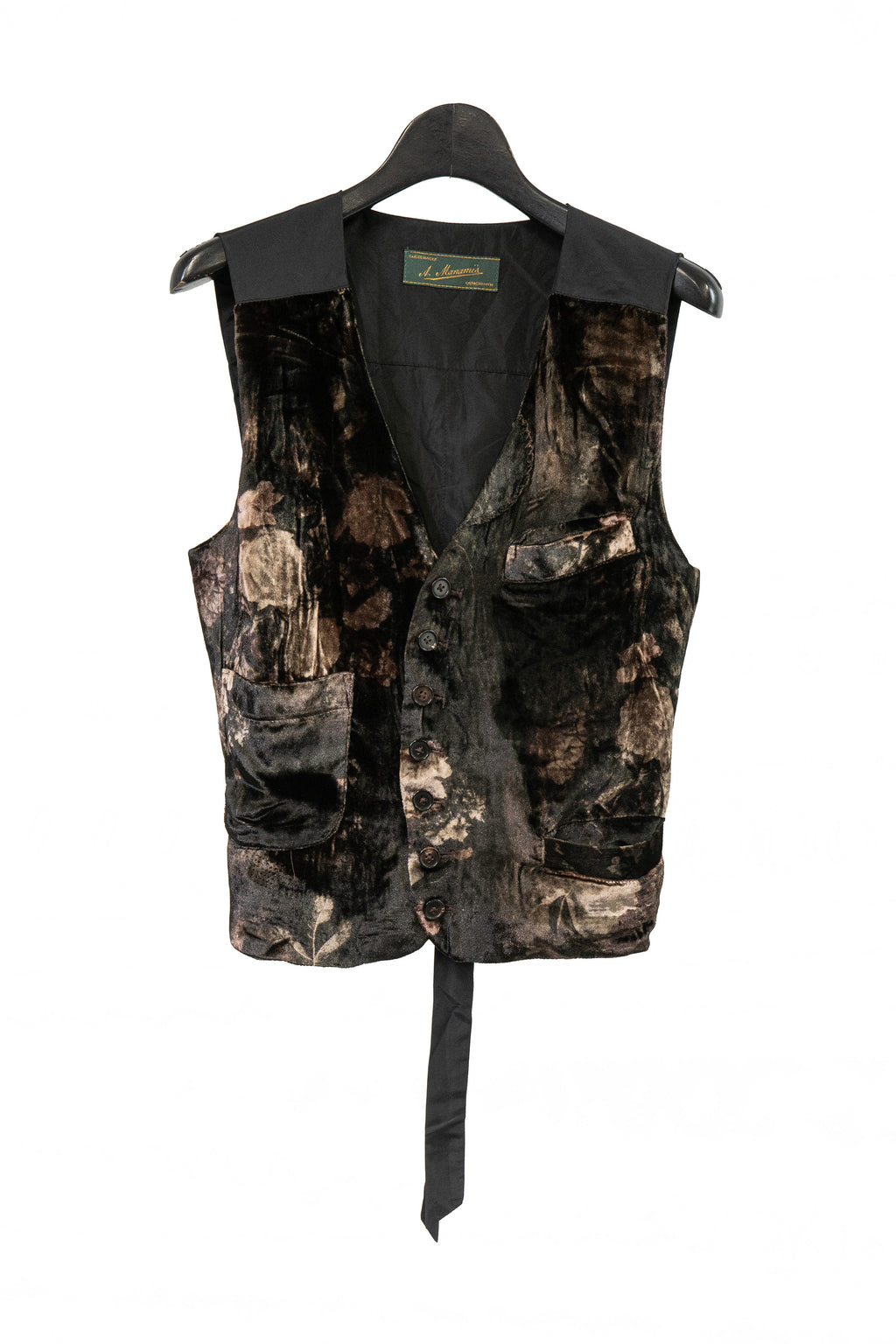 from japan様　Aleksandr Manamis23-24aw ベスト Aleksandr Manamis/BOUQUET VELVET WAISTCOAT (Femme) – boutiqueW