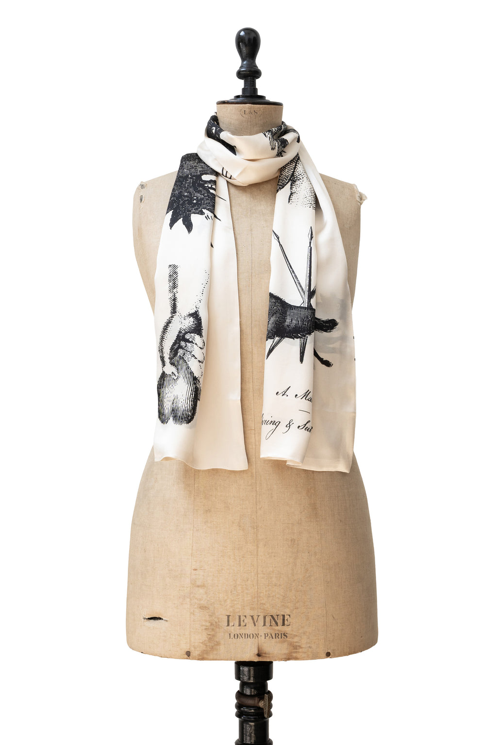 Aleksandr Manamis/NOIR NOIR SCARF – boutiqueW