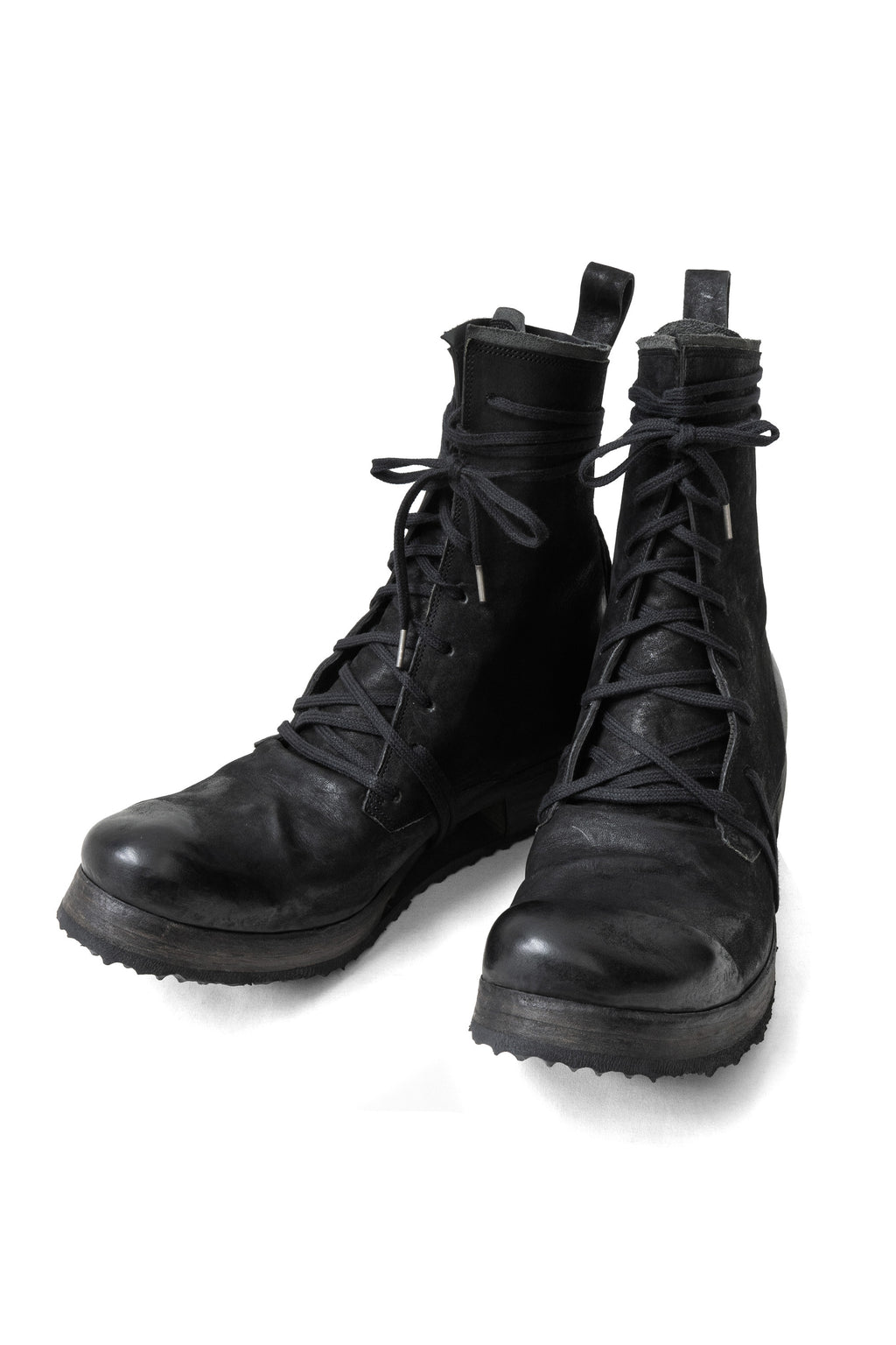 ボリスビジャンサベリ　ミリタリーブーツ ブラック レザー Boris Bidjan Saberi/BOOT2 LEATHER – boutiqueW