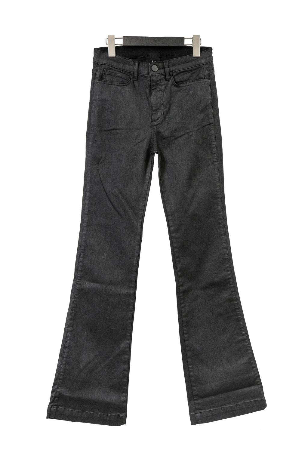 thom/krom Vinyl Coated Flared Denim Pants (Femme) – boutiqueW