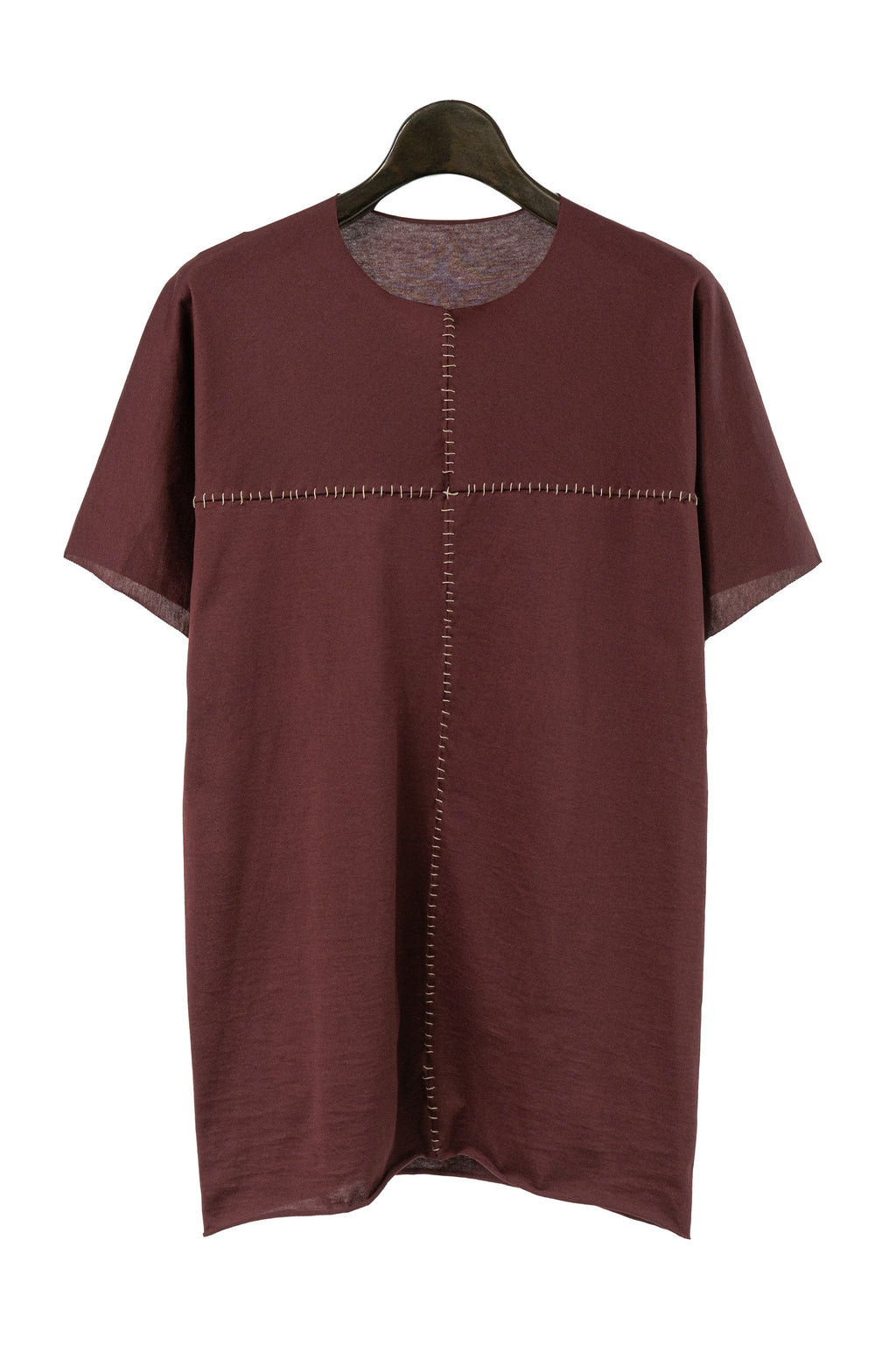 m.a+/T211C-CM JCL10 hand stitched one piece short sleeve t-shirt