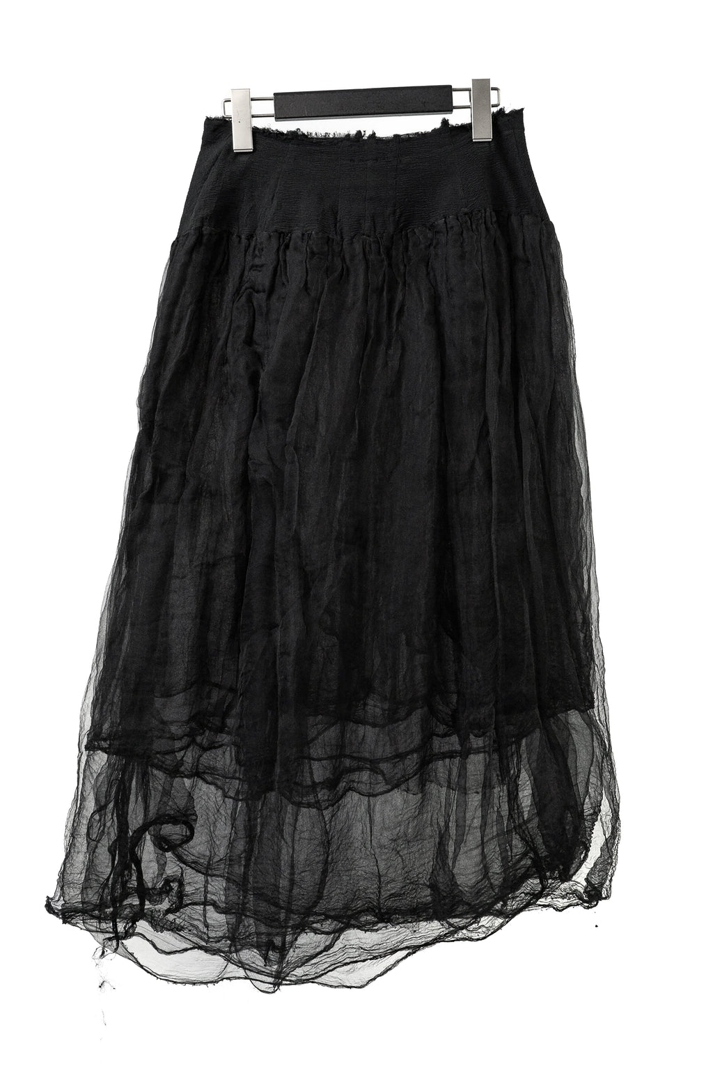 Marc le Bihan マルクルビアン ロングジレ シルク素材 Marc le Bihan マルクルビアン ロングジレ シルク素材