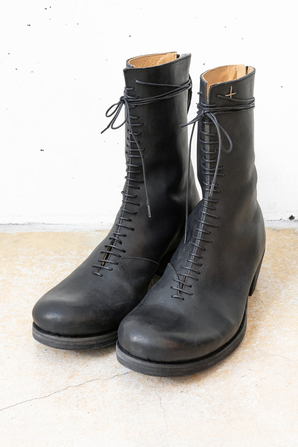 m.a+/Shoes SW6B3Z/VA 1,5 wo. tall back zipper boot w/laces – boutiqueW