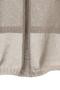 tous les deux ensemble/Turtleneck Sleeveless See-through Knit