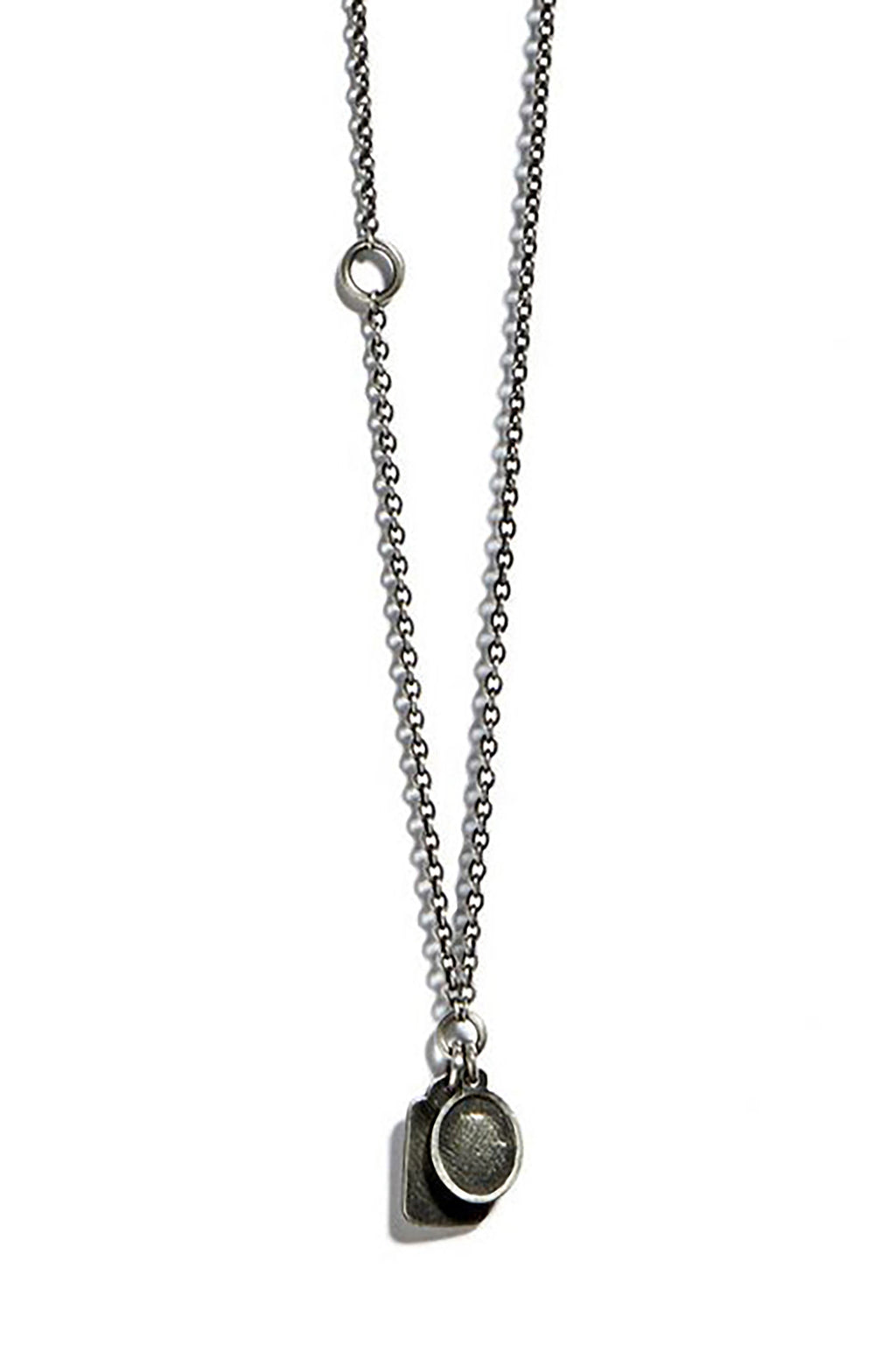 象*字様 WERKSTATT:MÜNCHEN chain mini two ta WERKSTATT:MUNCHEN/Necklace M7450 CHAIN MINI TWO TAGS – boutiqueW