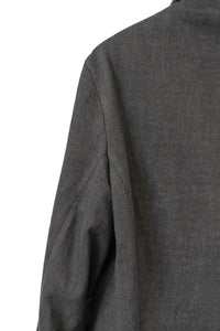 m.a+/J120/VL MJP1 vertical pocket long jacket