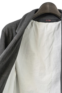 m.a+/J120/VL MJP1 vertical pocket long jacket