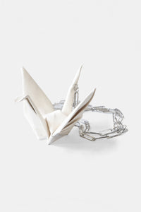 taichimurakami/TSURU Origami Necklace W/SV925 CHAIN