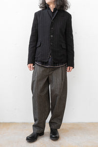 a tentative atelier ジャケット A TENTATIVE ATELIER/Stripes Handstitch Jacket – boutiqueW