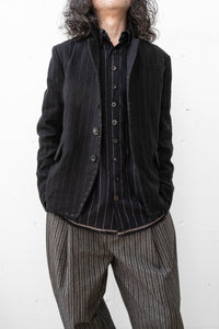 A TENTATIVE ATELIER/Stripes Handstitch Jacket – boutiqueW