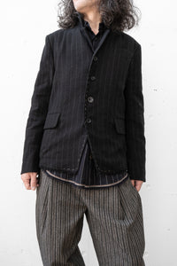 a tentative atelier ジャケット A TENTATIVE ATELIER/Stripes Handstitch Jacket – boutiqueW