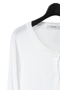 KristenseN DU NORD/Cotton Jersey 3/4 Long Sleeve Cardigan – boutiqueW