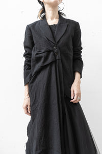 MARC LE BIHAN/VESTE CHEMISE PLIS COURTE – boutiqueW