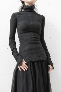 Marc le Bihan マルクルビアン ロングジレ シルク素材 Marc le Bihan マルクルビアン ロングジレ シルク素材