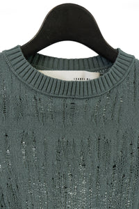 ISABEL BENENATO/Tight Fit Distressed Knit – boutiqueW