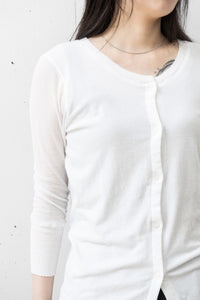 KristenseN DU NORD/Cotton Jersey 3/4 Long Sleeve Cardigan – boutiqueW