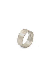 m.a+/AG2-5 AG 5mm silver cross ring – boutiqueW