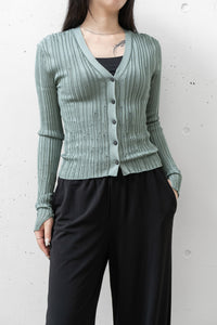 ISABEL BENENATO/Raw Edge Sheer Cardigan (Femme) – boutiqueW