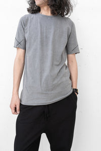 thom/krom Back Stitch Raw Edge T-shirt (Homme) – boutiqueW
