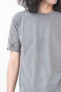 トップス Thom Krom Frayed edge shirt thumbhole thom/krom Back Stitch Raw Edge T-shirt (Homme) – boutiqueW