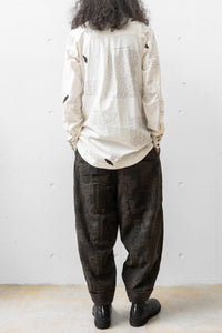 Aleksandr Manamis/JACQUARD OVAL PANTS (Homme) – boutiqueW