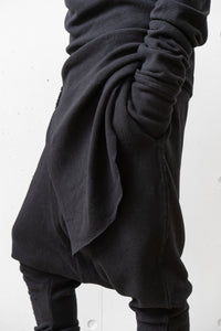 MARC LE BIHAN ダークグレー 長袖ロングシャツ MARC LE BIHAN ダークグレー 長袖ロングシャツ