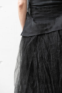 Marc le Bihan マルクルビアン チュールスカート MARC LE BIHAN - 'sculpture' Longuette Skirt, Wide With Multiple