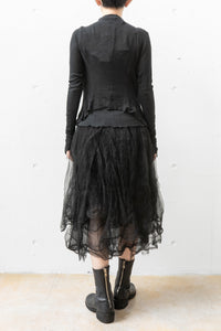 MARC LE BIHAN/DRAPED LONG-SLEEVE TOP(Femme) – boutiqueW