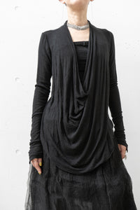 MARC LE BIHAN/DRAPED LONG-SLEEVE TOP(Femme) – boutiqueW