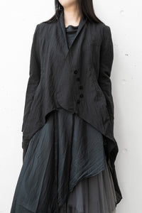 MARC LE BIHAN/STRIPED FAUX CUL LONG JACKET (Femme) – boutiqueW