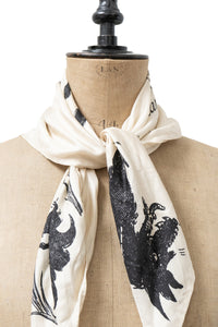 Aleksandr Manamis/NOIR NOIR HANDKERCHIEF SCARF – boutiqueW
