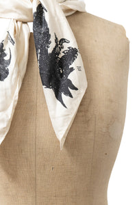 Aleksandr Manamis/NOIR NOIR HANDKERCHIEF SCARF – boutiqueW