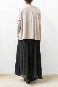 25SS KristenseN DU NORD リネン100 ロングスカート KristenseN DU NORD/long skirt – boutiqueW