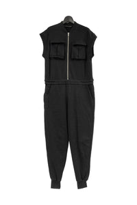 tous les deux ensemble/Sleeveless Sweat Zip-Up Jumpsuit – boutiqueW