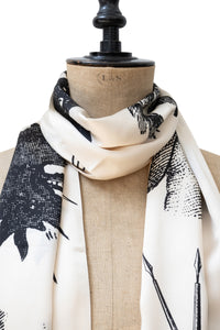 Aleksandr Manamis/NOIR NOIR SCARF – boutiqueW