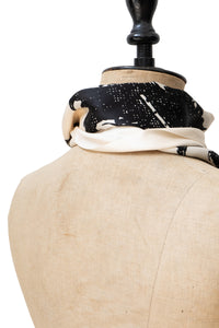 Aleksandr Manamis/NOIR NOIR SCARF – boutiqueW