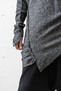 MARC LE BIHAN 変形 ロング丈 ペイント Tシャツ 52 フランス製 MARC LE BIHAN/TWISTED CHERIL LONG SLEEVE T-SHIRT (Homme) – boutiqueW