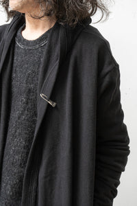MARC LE BIHAN/ASYMMETRIC HOODED CARDIGAN (Homme) – boutiqueW