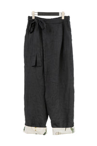 Aleksandr Manamis/FOLD FRONT LONG PANT (Homme) – boutiqueW
