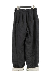 Aleksandr Manamis/FOLD FRONT LONG PANT (Homme) – boutiqueW