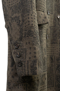 Aleksandr Manamis/JACQUARD CLASSICAL COAT (Homme) – boutiqueW