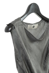 MARC LE BIHAN/PONGEE LONG PANELLED SLEEVELESS TOP (Femme) – boutiqueW