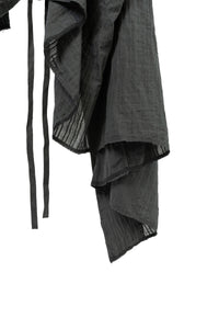 MARC LE BIHAN/STRIPED FAUX CUL LONG JACKET (Femme) – boutiqueW