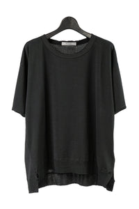 ・【高級】KristenseN DU NORD コットンシャツ イタリア製 黒 KristenseN DU NORD/T-shirt – boutiqueW