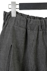 m.a+/P571 MJP1 elastic waist low crotch 2 pocket pants