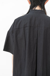 tous les deux ensemble/Cotton Linen Pintuck Long Shirt