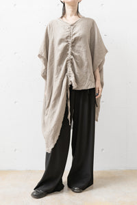 daub/AXI CAPE WITH CENTRAL COULISSE